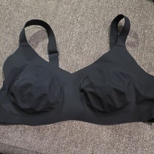 Knix Sports Bra Plus Size 8+ Black Catalyst High Impact Workout Wireless